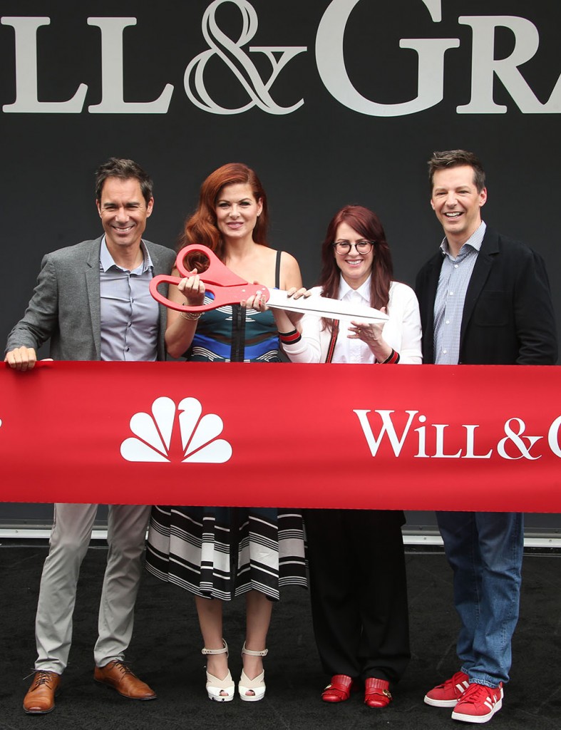 'Will & Grace' Start Of Production Kick Off Event And Ribbon Cutting Ceremony