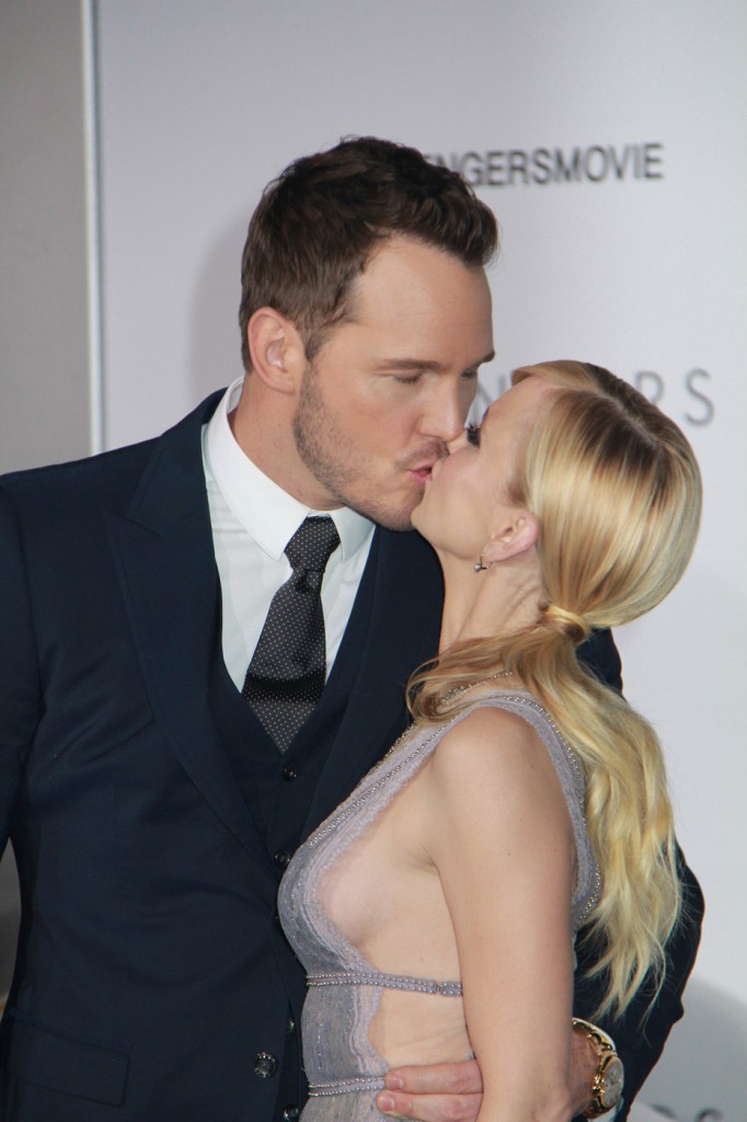 Chris Pratt, Anna Faris at the world premiere of 'Passengers' held at the Regency Village Theatre