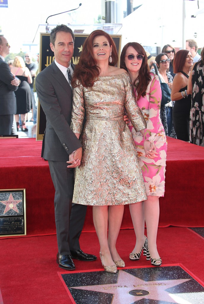 Debra Messing Honored With Star On The Hollywood Walk Of Fame
