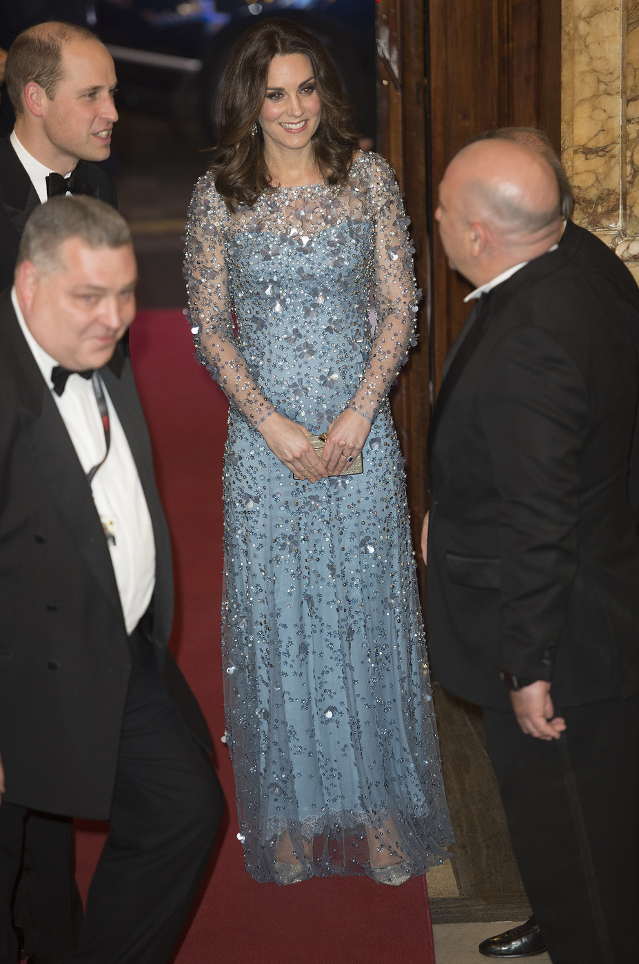 The Duke and Duchess of Cambridge attend the Royal Variety Performance at the Palladium Theatre, London