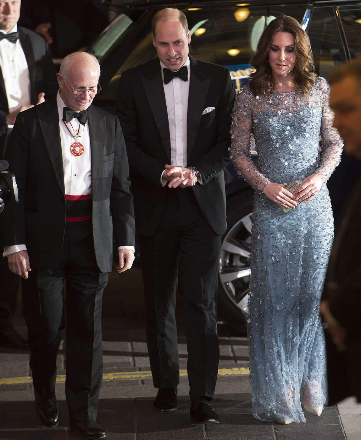 The Duke and Duchess of Cambridge attend the Royal Variety Performance at the Palladium Theatre, London