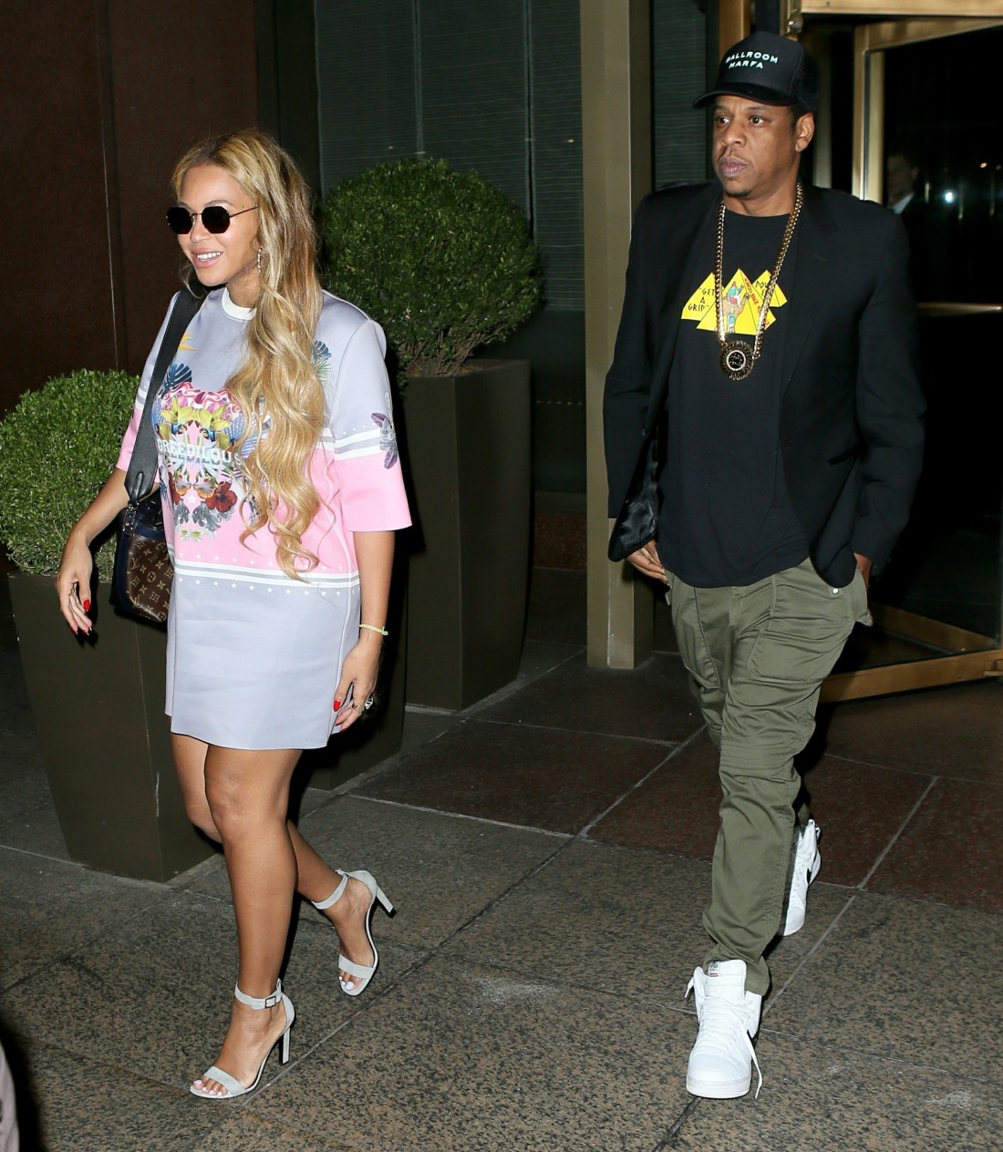 Beyonce and Jay Z head to Radio City Music Hall for Solange's concert