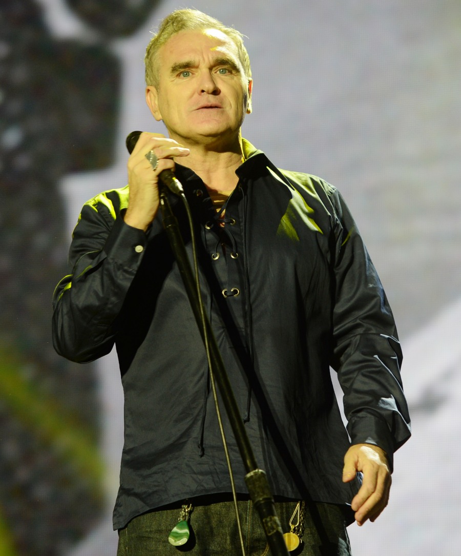 Morrissey performing at the Way Out West Festival