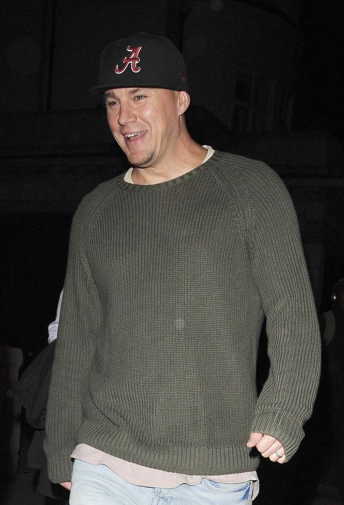 Channing Tatum heads to the Marble Arch Theatre