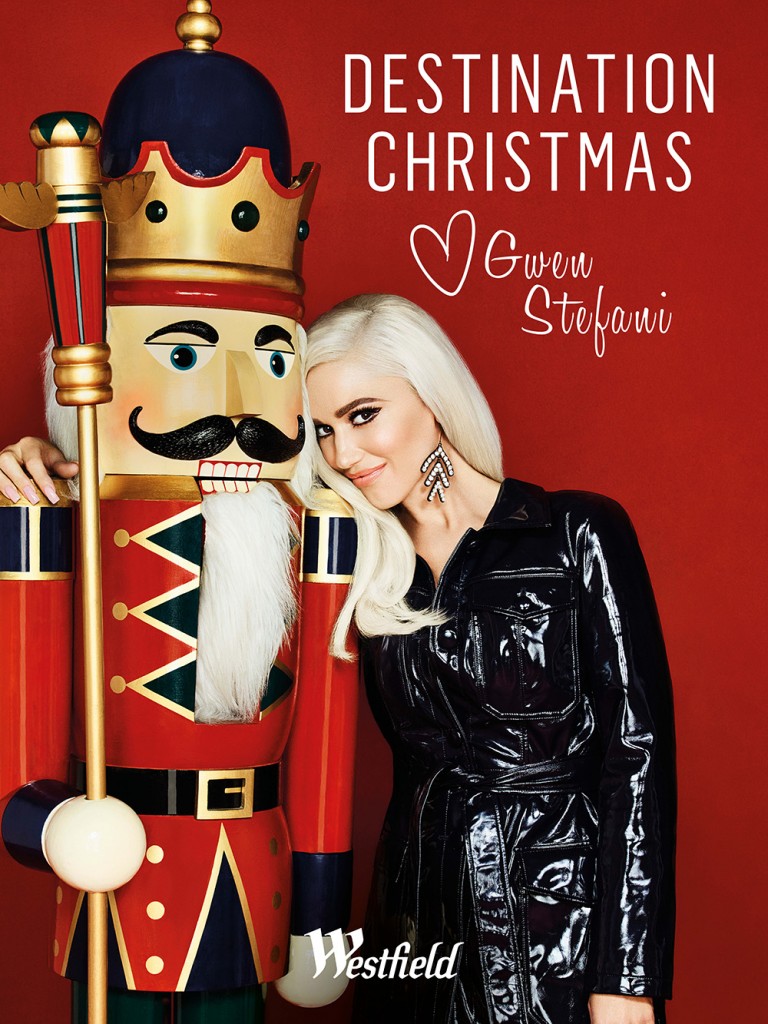 Gwen Stefani fronts Westfield London's Christmas campaign