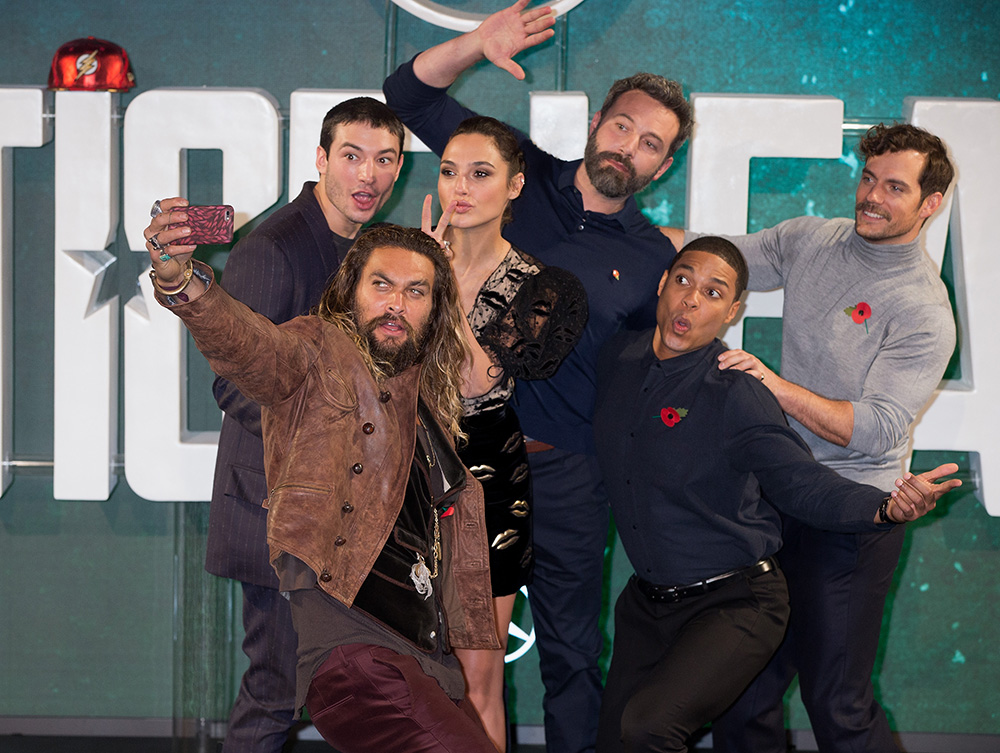 London photocall for 'Justice League'