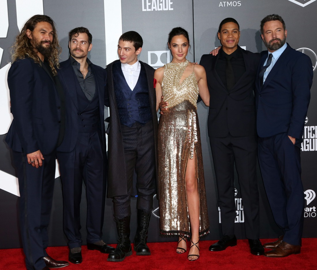 'Justice League' film premiere, Arrivals, Los Angeles