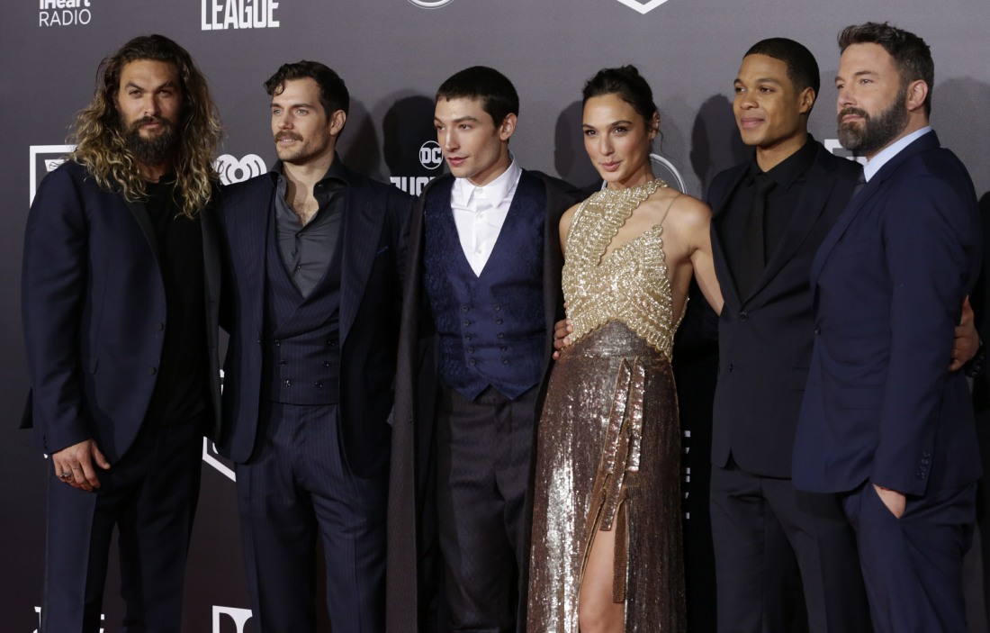 'Justice League' film premiere, Arrivals, Los Angeles