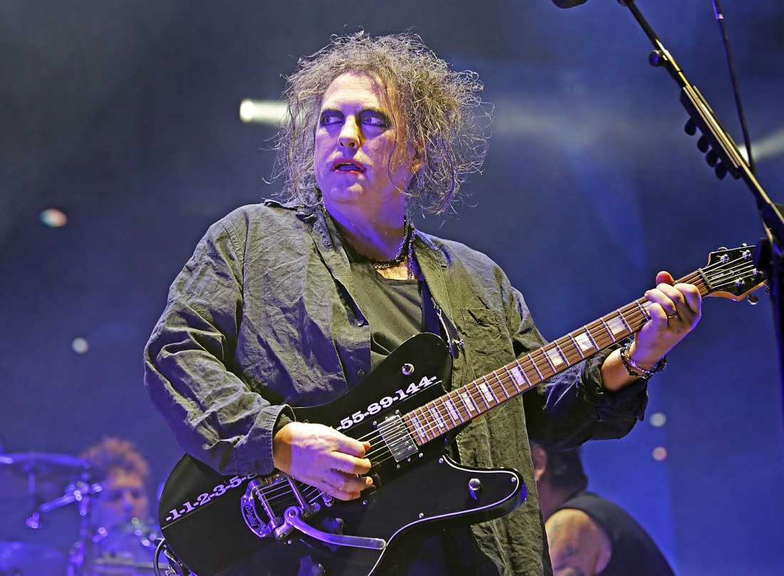 The Cure performing at Manchester Arena