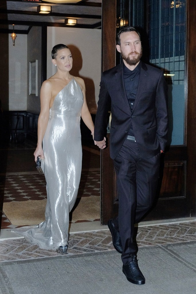 Kate Hudson and boyfriend Danny Fujikawa leaving her hotel