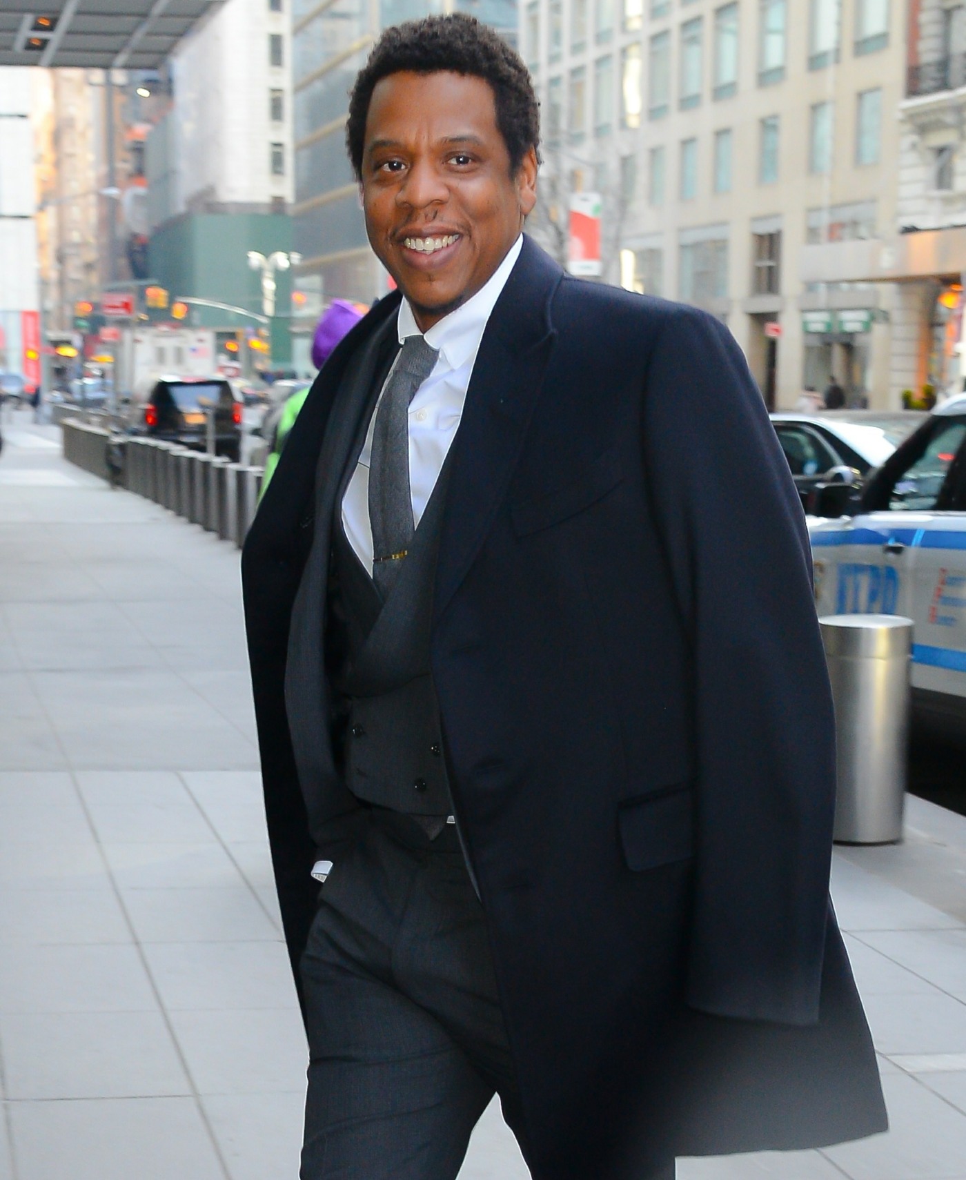 Jay Z heads to the 2018 Roc Nation Brunch