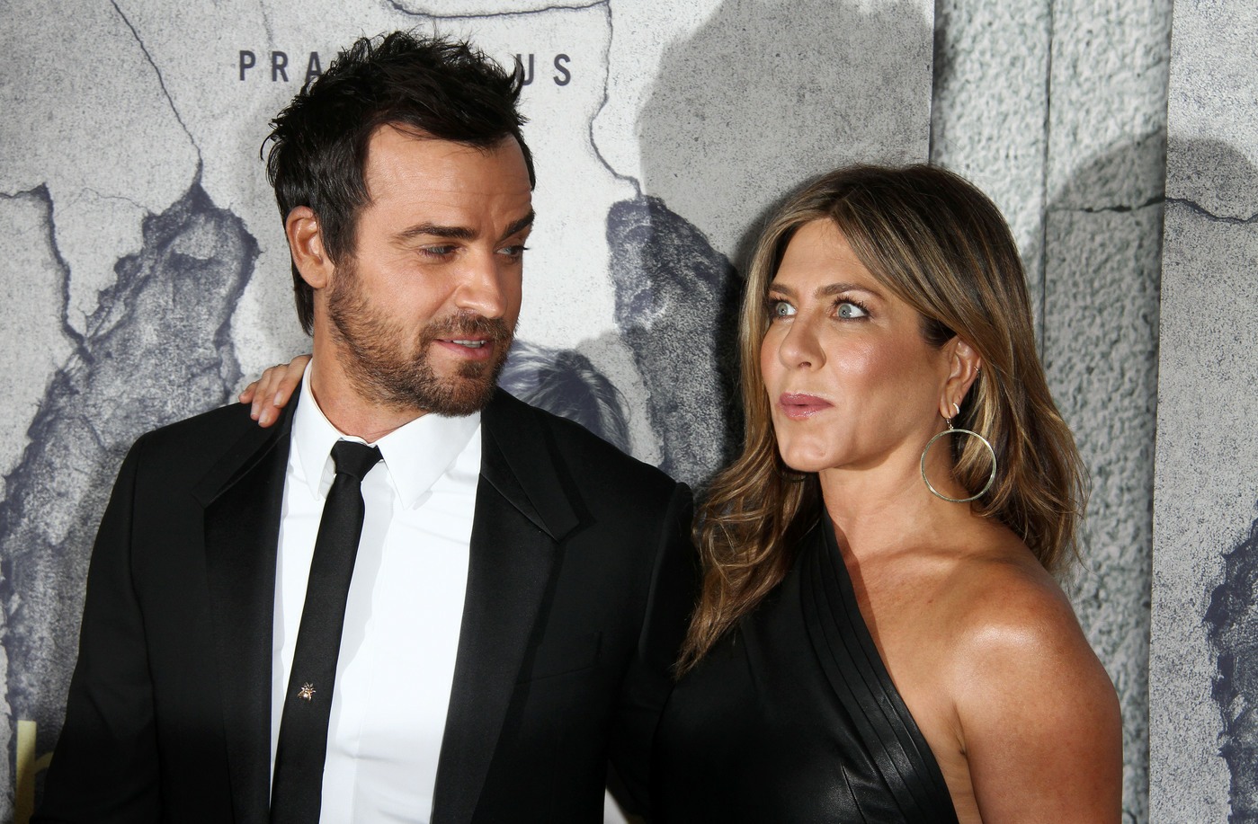 Jennifer Aniston, Justin Theroux attends the premiere Of HBO's 'The Leftovers' Season 3 in Hollywood