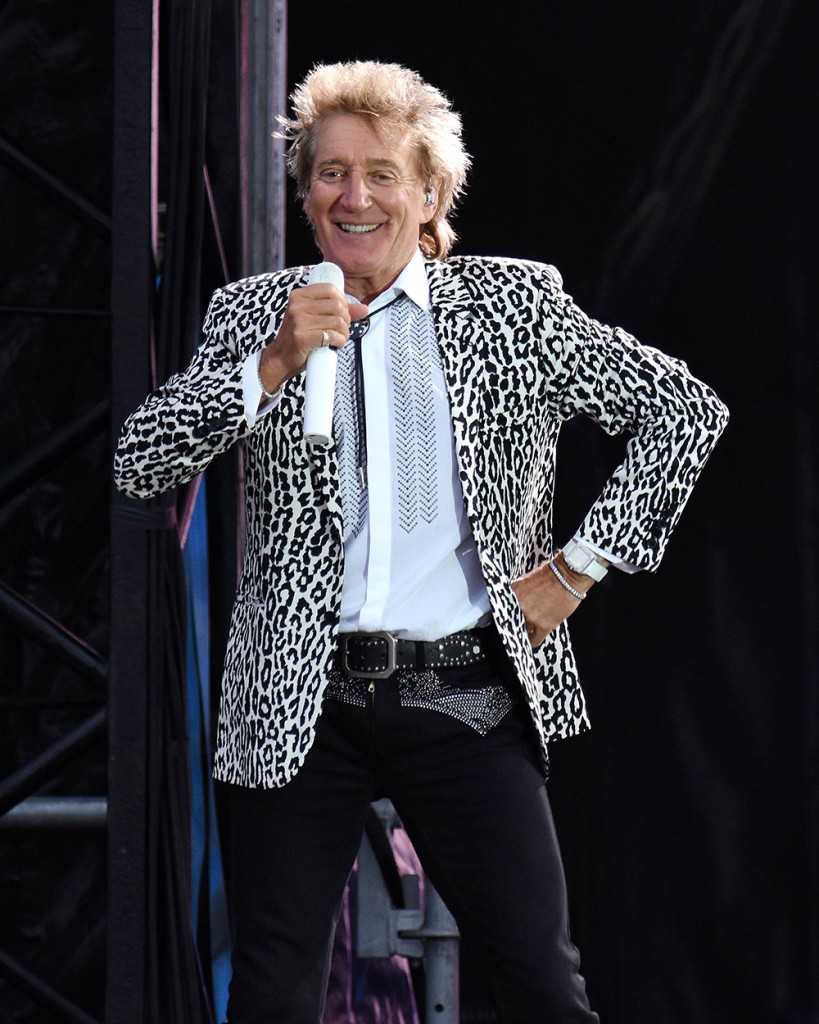 Rod Stewart performs at Nowlan Park