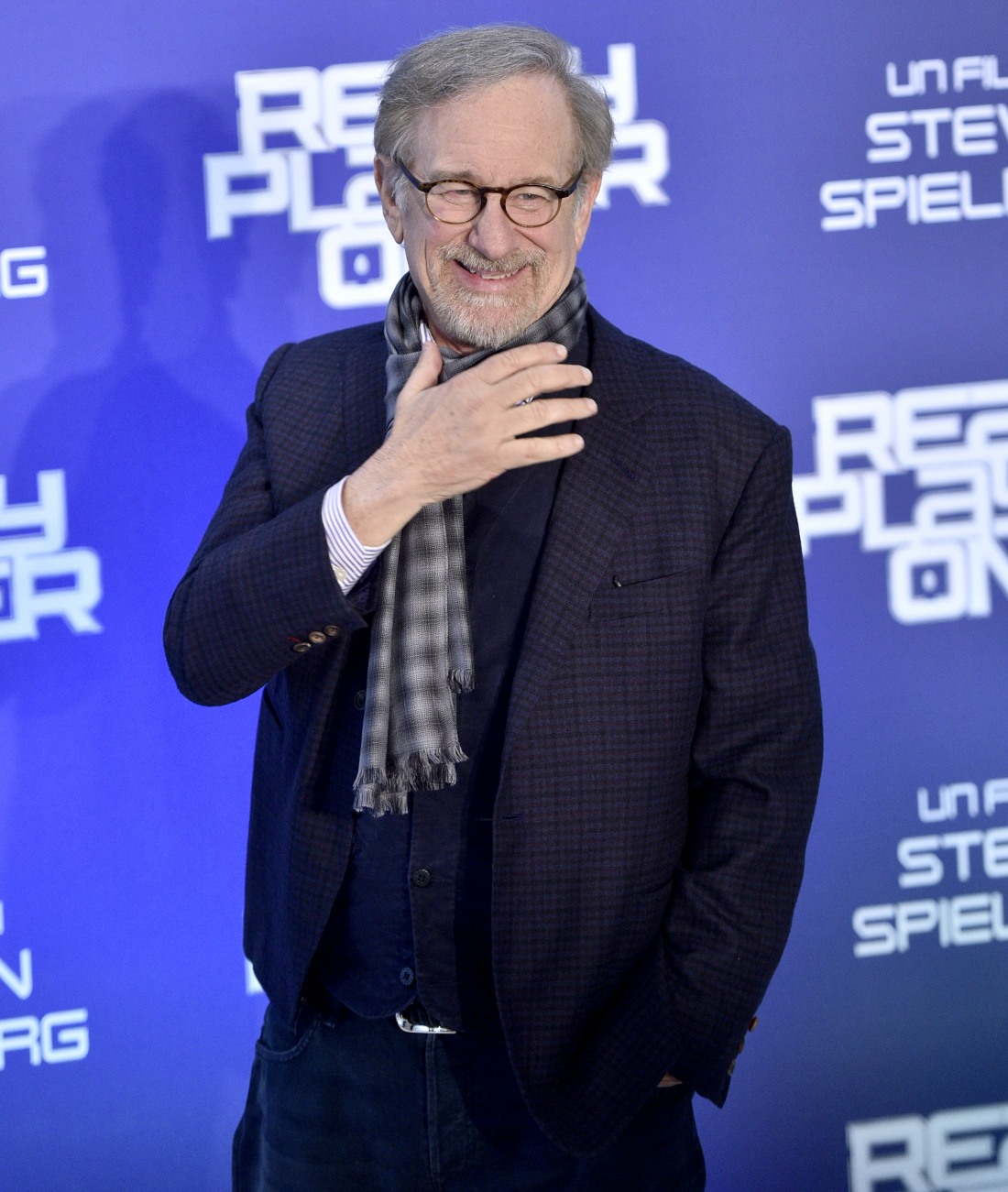 Steven Spielberg attends the photocall for 'Ready Player One'