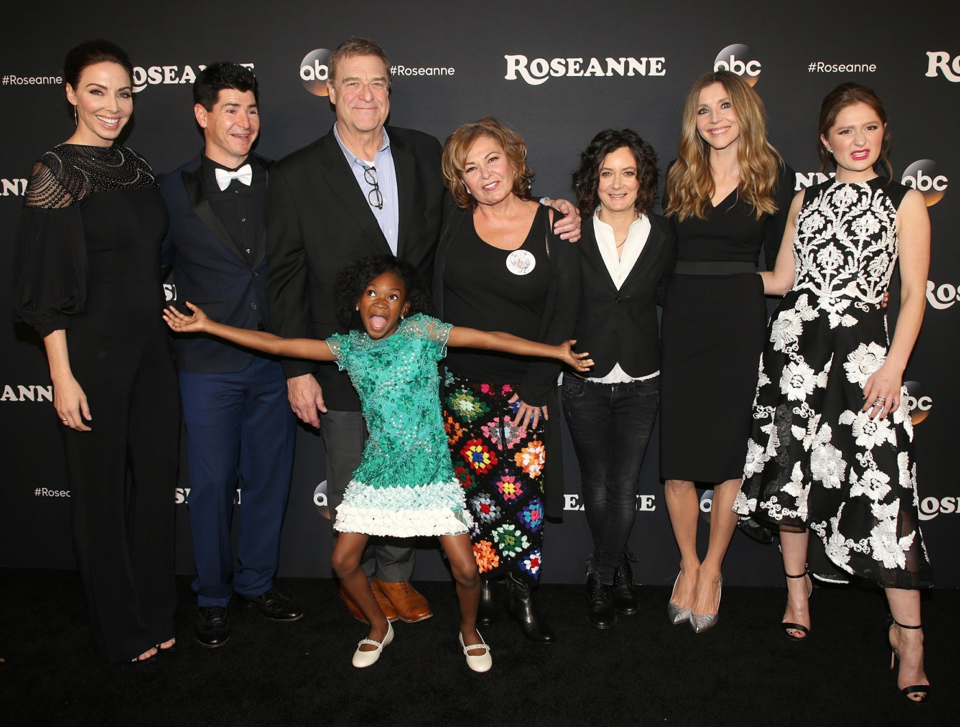 The "Roseanne" premiere event red carpet arrivals