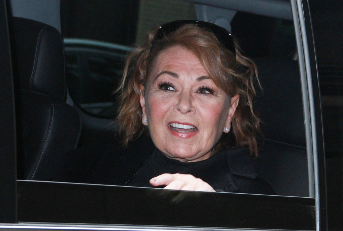 Roseanne Barr promotes the new season of 'Roseanne' at The Wendy Williams Show