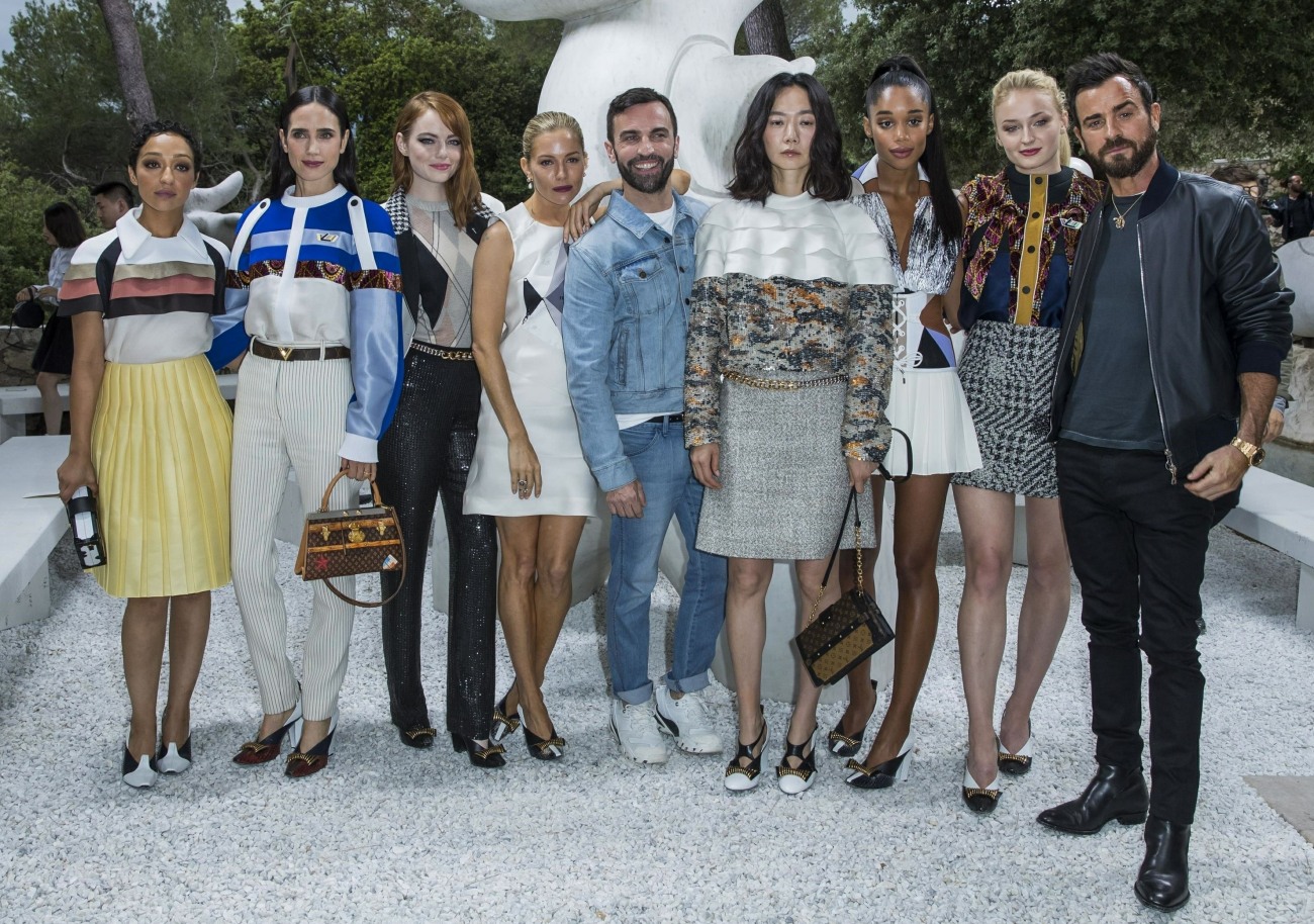 The Louis Vuitton 2019 Cruise Collection photocall in France