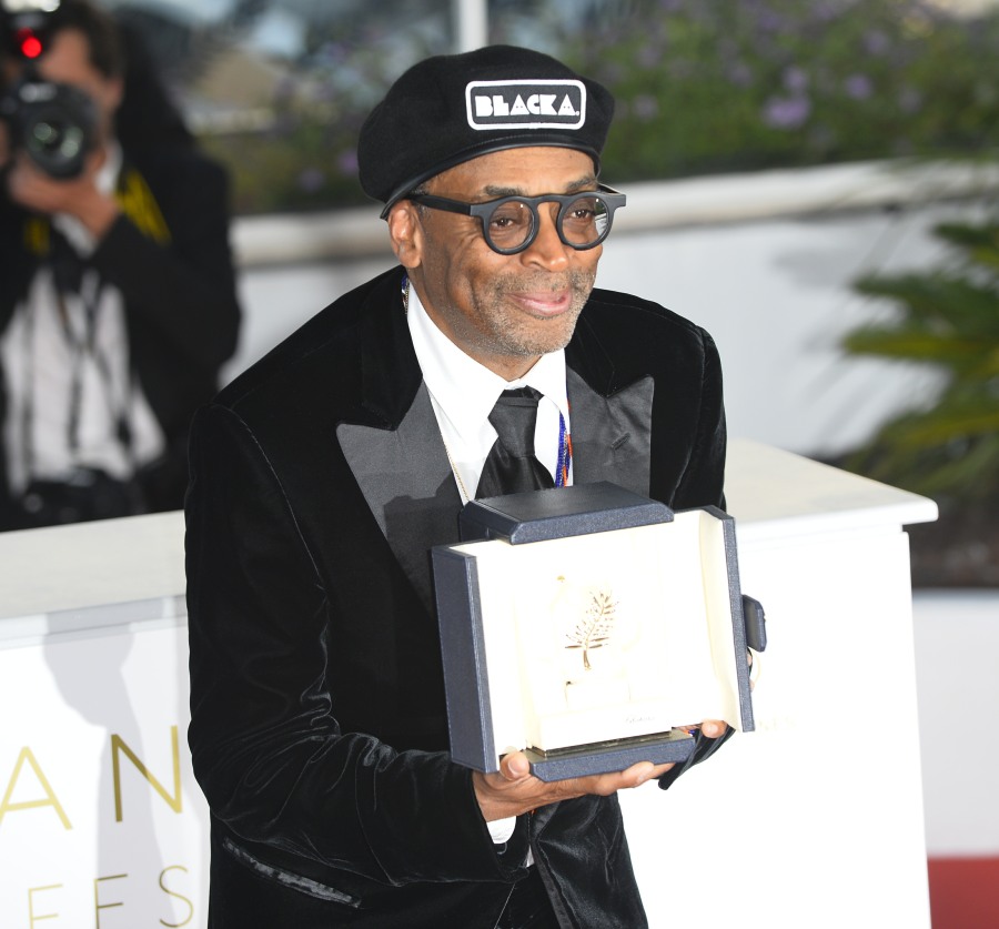 71st annual Cannes Film Festival - Spike Lee wins the Grand Prix for 'BlacKkKlansman' at the Palme d'Or Award