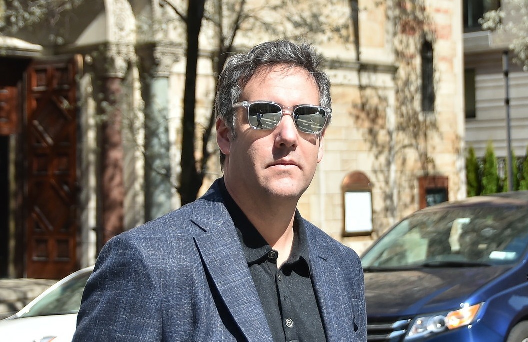 President Trump's lawyer Michael Cohen leaves his Park Avenue Regency Hotel the day after the US Justice Department announced that Cohen is under criminal investigation for his business dealings