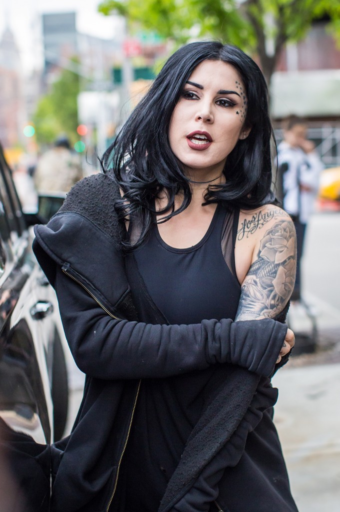 Kat Von D spotted in SoHo