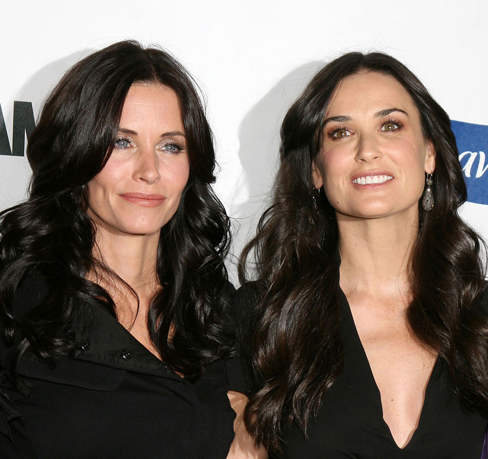 Courteney Cox and Demi Moore debut short films: Viewing Photo.