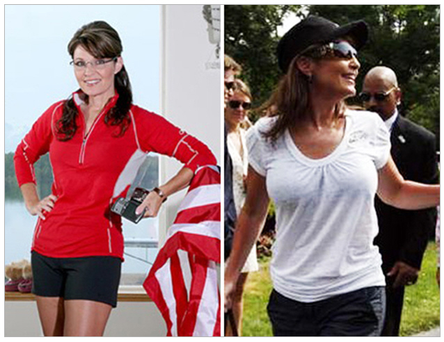 Did Sarah Palin get a boob job? 
