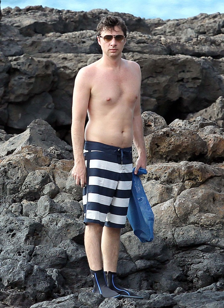 Zach Braff & Donald Faison go shirtless in Hawaii: who would you rather...