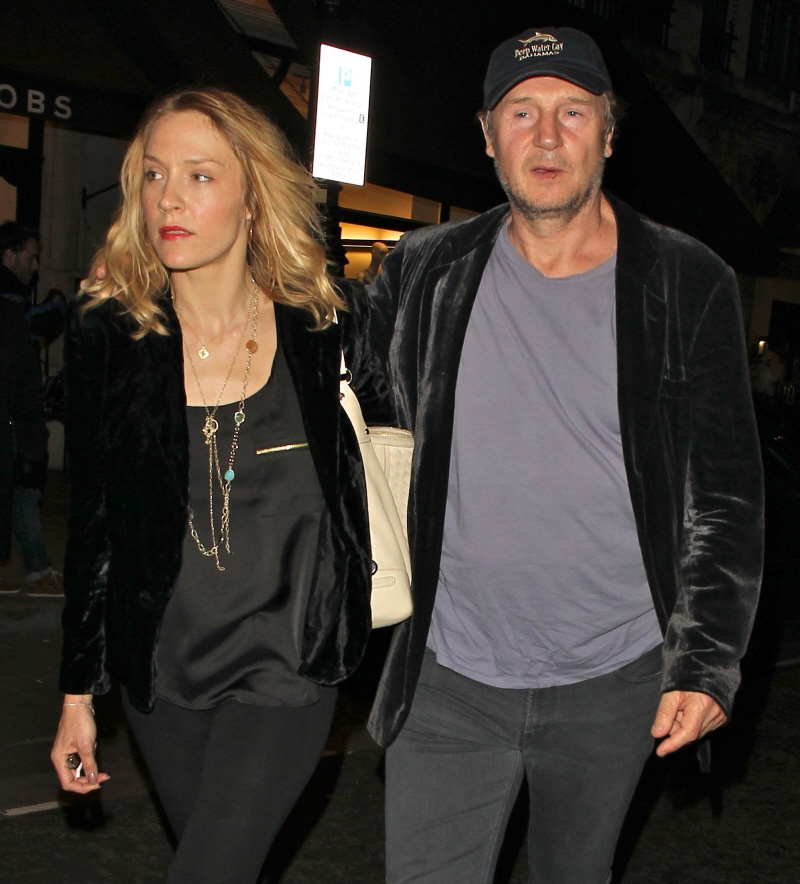 Did Liam Neeson secretly have a New York girlfriend for the past 6 months? 