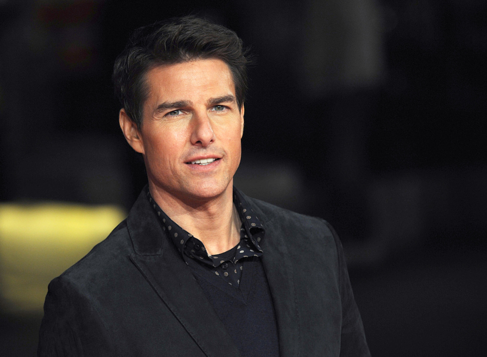 Tom Cruise at the 'Jack Reacher' UK premiere: you would never hit...