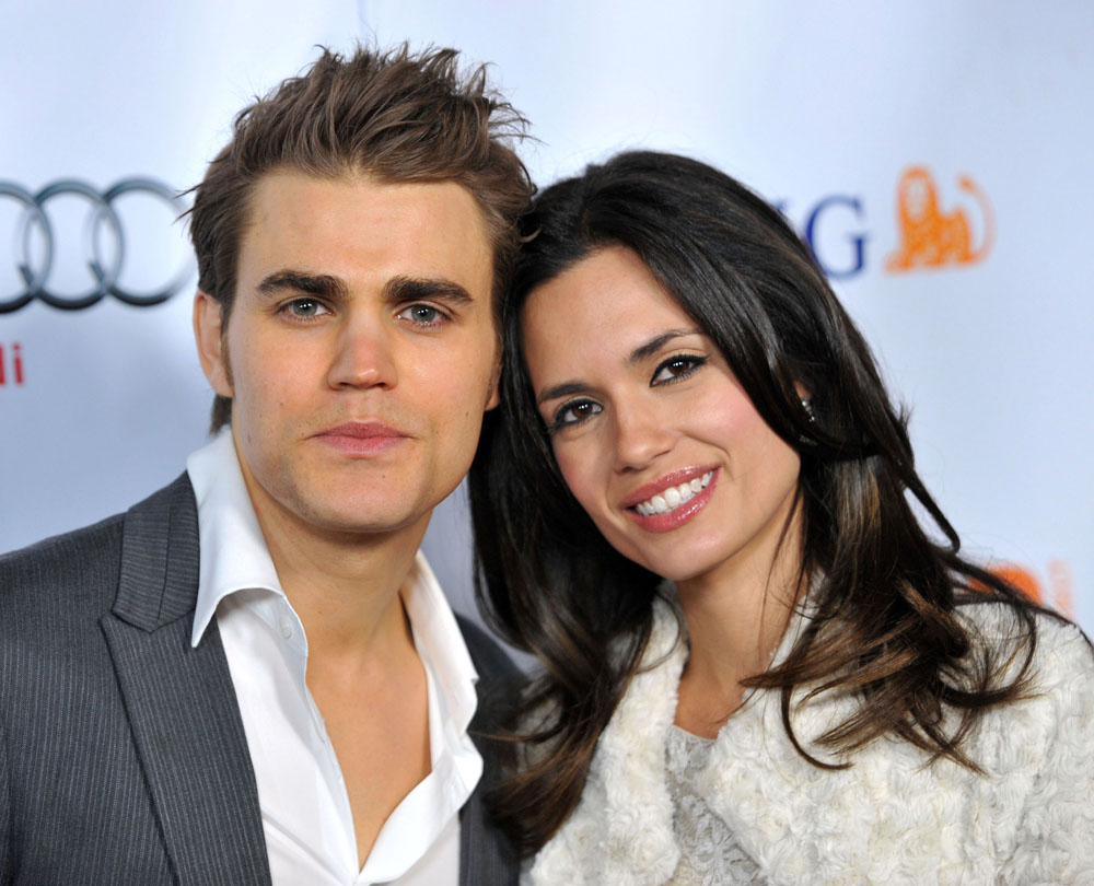 Torrey DeVitto with former husband Paul Wesley