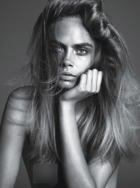 Cara Delevingne on modeling: 'I treat the camera like a person, I gaze...