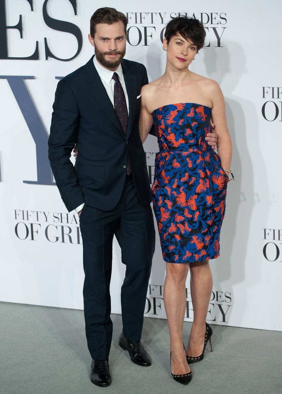 I sort of ignored Jamie Dornan’s wife Amelia Warner during the Fifty Shades...