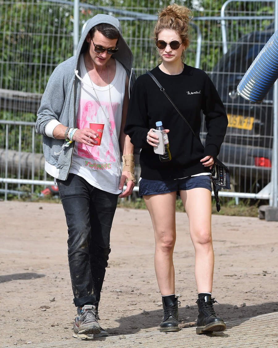 Sam Taylor Johnson, 48, shows off her pink hair at Glastonbury: hot or not?...