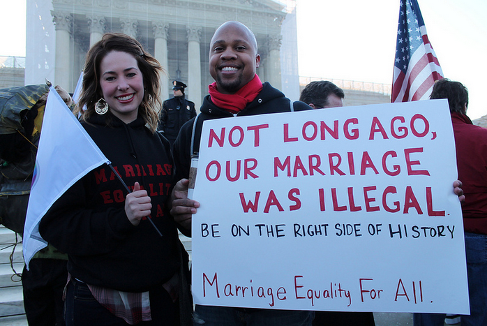 The arguments on gay marriages
