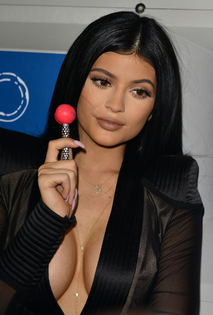 Kylie Jenner needed duct tape to secure this outfit: too mature or fine?