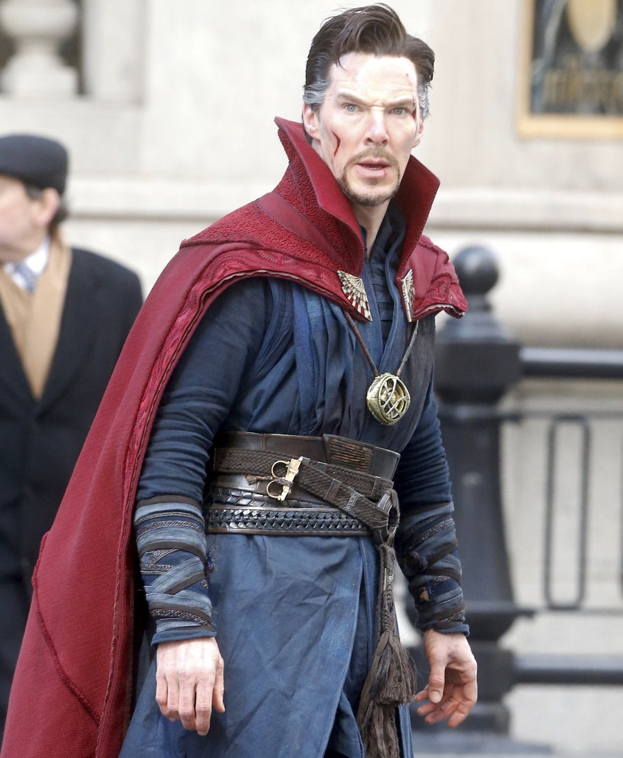 Mads Mikkelsen in his villain costume for 'Doctor Strange': would...