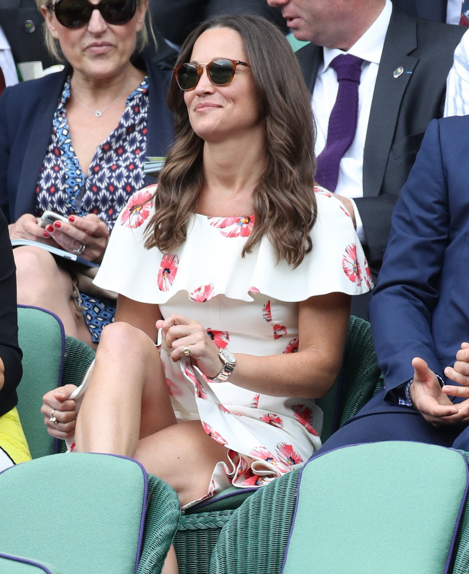 Pippa Middleton in a £ 1,200 Suzannah dress at Wimbledon: cute or overprice...
