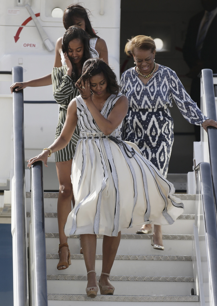 Michelle Obama in a $1800 Proenza Schouler dress in Madrid: lovely or borin...