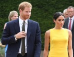 Prince Harry, Duke of Sussex, and Meghan, Duchess of Sussex, attend the Your Commonwealth Youth Challenge reception at Marlborough House in London