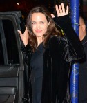 Angelina Jolie heads out after an interview at the 92Y in New York