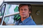 Brad Pitt and Leonardo DiCaprio back in their car on the set of 'Once Upon a Time in Hollywood'