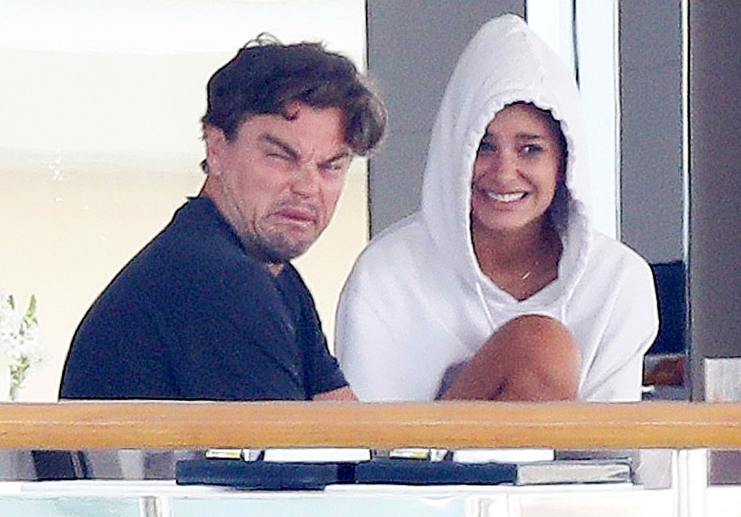 Leonardo DiCaprio has breakfast with new girlfriend Camille Morrone in Antibes