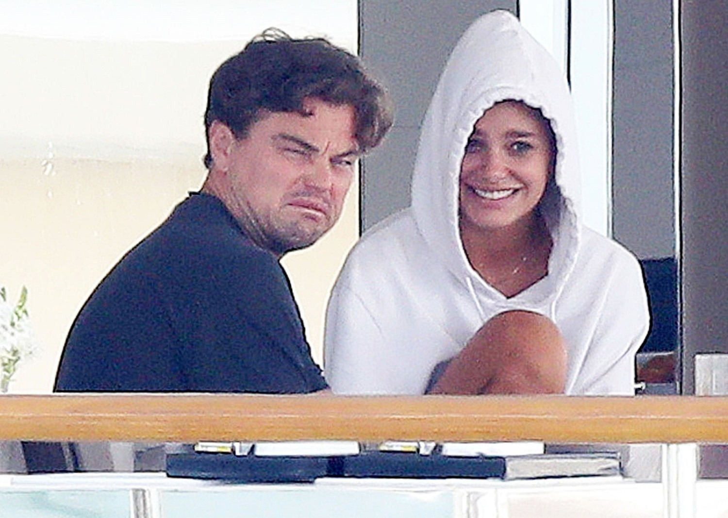 Leonardo DiCaprio has breakfast with new girlfriend Camille Morrone in Antibes