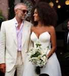 Vincent Cassel and Tina Kunakey tie the knot in the Basque Country