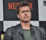 Brad Pitt attends Press conference to NETFLIX Film "War Machine" in Tokyo