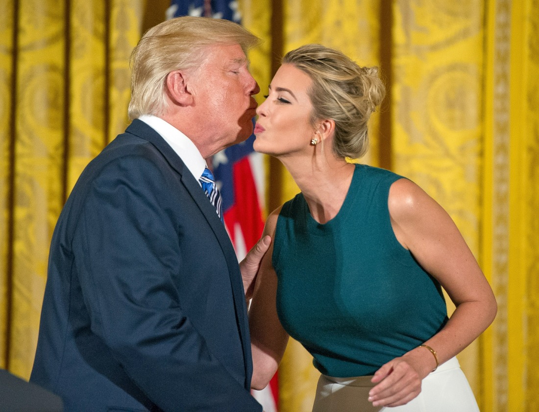 President Trump and daughter Ivanka attend Small Business Event