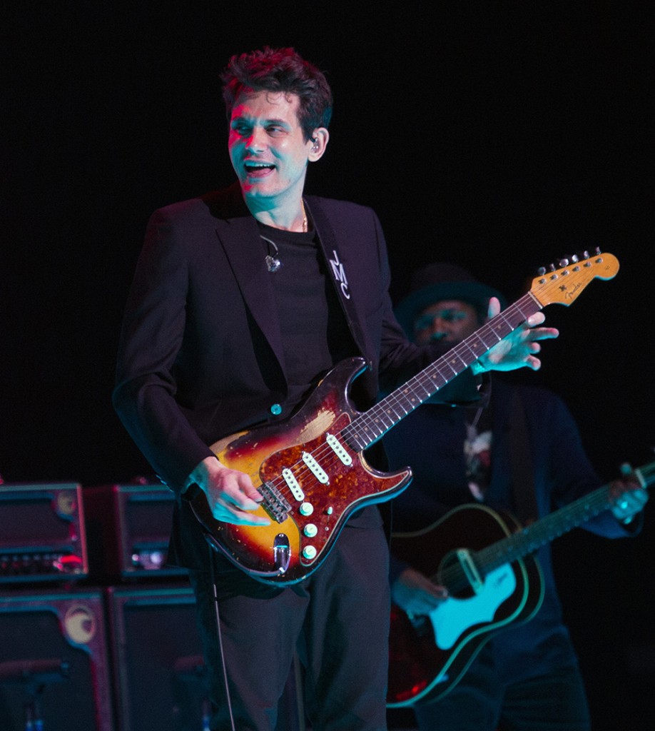 John Mayer performing at Madison Square Garden