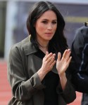 Prince Harry and Meghan Markle attend the UK team trials in Bath