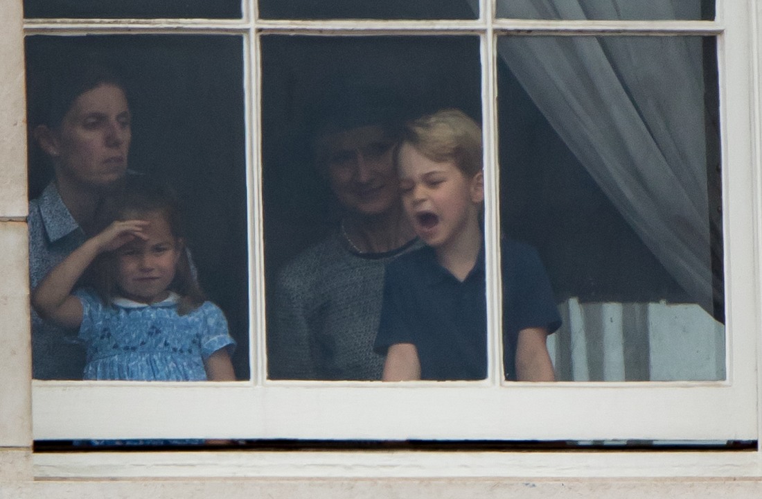 Princess Charlotte and Prince George have fun