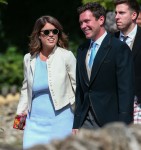 The wedding of Charlie Van Straubenzee and Daisy Jenks at St. Mary the Virgin Church in Frensham